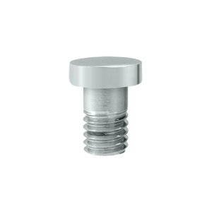 Deltana Extended Button Tip For Solid Brass Hinges, Chrome