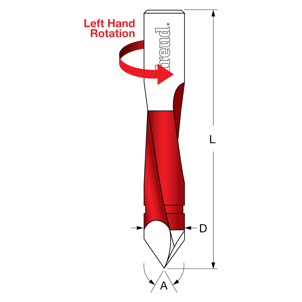 Freud Industrial Carbide Through Hole Boring Bits
