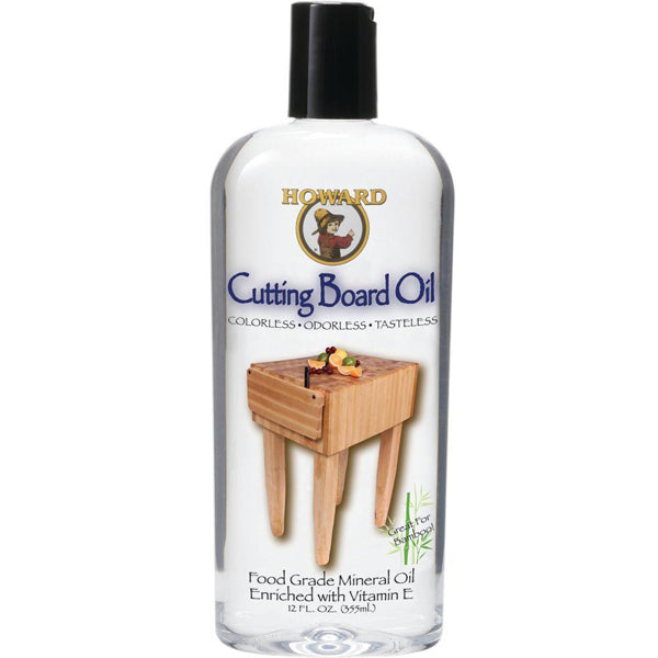 Howard Products Cutting Board Oil, 12 oz