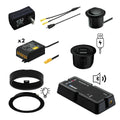 Invisidoor Light/Sound Speaker/Usb Charger Kit, Black
