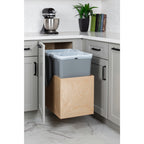 Hardware Resources Bottom Mount Pullout Waste Container System