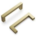 Hickery Hardware SKYLIGHT Pull Elusive Golden Nickel 3" Center to Center