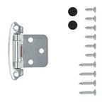 Hickory Hardware Surface Mount Self Closing Hinge 2-5/8" x 1-15/16"