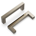 Hickery Hardware SKYLIGHT Pull Polished Nickel 3" Center to Center