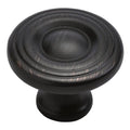 Hickery Hardware Conquest Knob Vintage Bronze 1-3/16" Diameter
