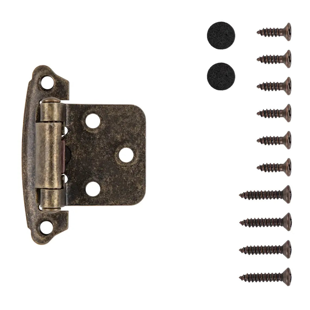 Hickory Hardware Surface Mount Self Close Hinge 2-5/8"x 1-15/16"