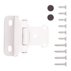 Hickory Hardware Semi-Concealed Hinge Self Closing Hinge 2-1/4 in. x 2-1/2 in., White, view 2