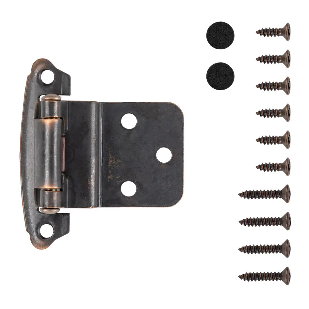Hickory Hardware Surface Mount Self Closing Hinge 2-5/8" x 2-3/8"