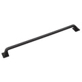 Hickery Hardware FORGE Pull Black Iron 12" Center to Center