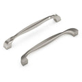 Hickery Hardware TWIST Pull Polished Nickel 160 mm Center to Center