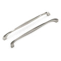 Hickery Hardware TWIST Pull Satin Nickel 12" Center to Center