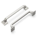 Hickery Hardware FORGE Pull Satin Nickel 128 mm Center to Center