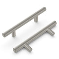 Hickery Hardware BAR PULLS Pull Stainless Steel 3" Center to Center