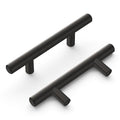 Hickery Hardware BAR PULLS Pull Brushed Black Nickel 64 mm Center to Center