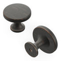 Hickery Hardware Forge Knob, Vintage Bronze, Round