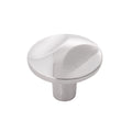 Hickery Hardware CREST Knob 1-1/4" Diameter Chrome Round
