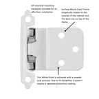 Hickory Hardware Surface Mount Self Closing Hinge 2-3/4" x 2-5/16"