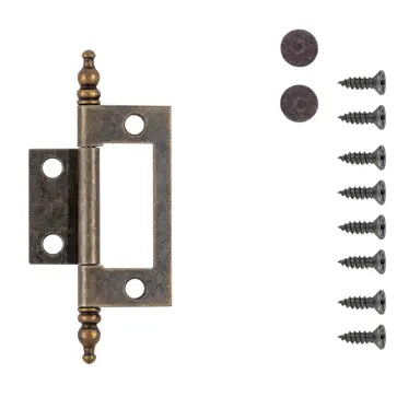 Hickory Hardware Self Mortise Free Swinging Hinge 3-1/8" x 1-7/16"