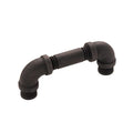 Hickery Hardware PIPELINE Pull Vintage Bronze 3" Center to Center