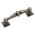 Hickery Hardware SOMERSET Pull Satin Nickel 3" Center to Center
