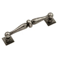 Hickery Hardware SOMERSET Pull Black Nickel 96 mm Center to Center