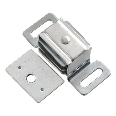 Hickery Hardware Steel Double Magnetic Catch 1-7/8" Dia Cadmium