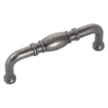 Hickery Hardware WILLIAMSBURG Pull Black Nickel Vibed 3" Center to Center