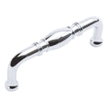 Hickery Hardware WILLIAMSBURG Pull Chrome 3" Center to Center