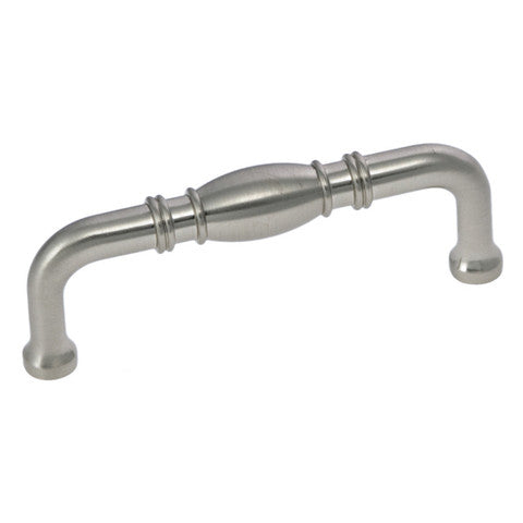 Hickery Hardware WILLIAMSBURG Pull Stainless Steel 3" Center to Center