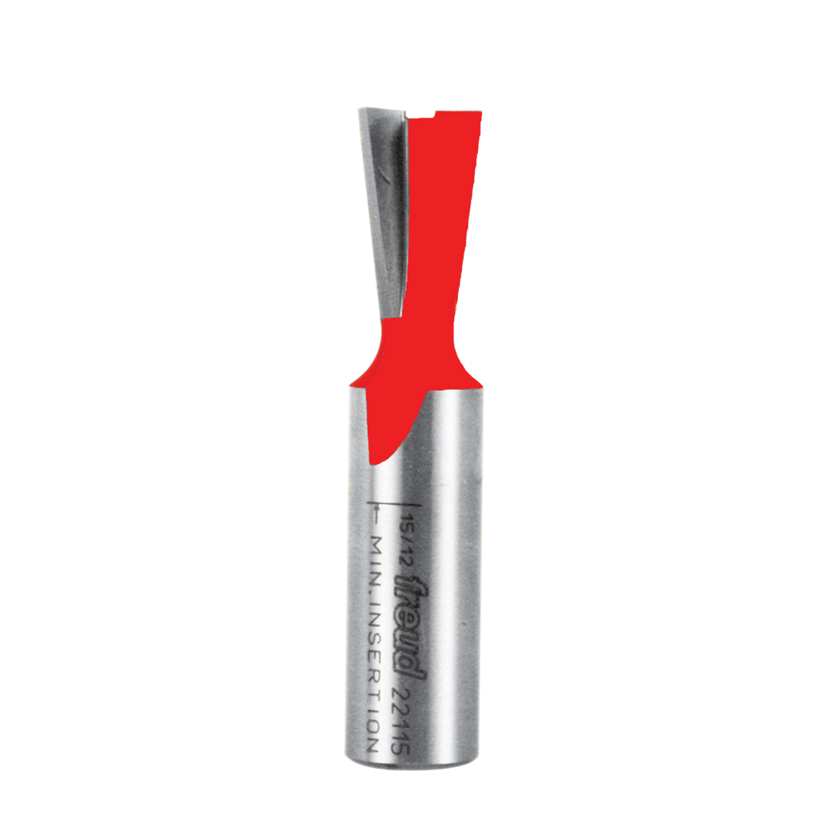Freud Dovetail Router Bit, 1/2 in. Shank, 7 Degree Angle 17/32 in. Diameter 2-3/8 in. length 25/32 in. height