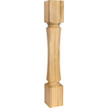 Hardware Resources Hexagonal Post Hard Maple 35-1/2" Length 5" Width