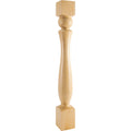 Hardware Resources Sphere Turned Post Cherry 42" Length 5" Width
