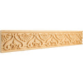 Hardware Resources Fleur-de-lis Hand Carved Moulding Cherry 96" Length