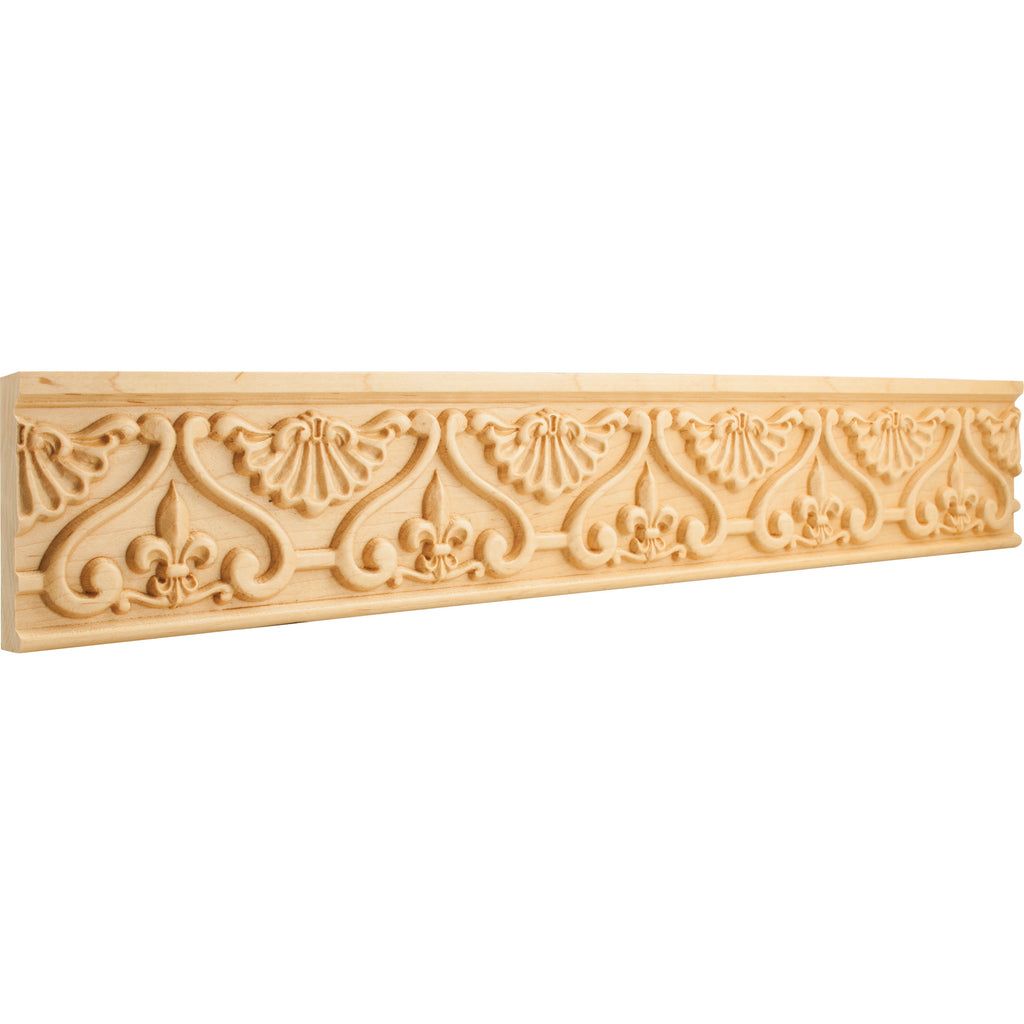 Hardware Resources Fleur-de-lis Hand Carved Moulding