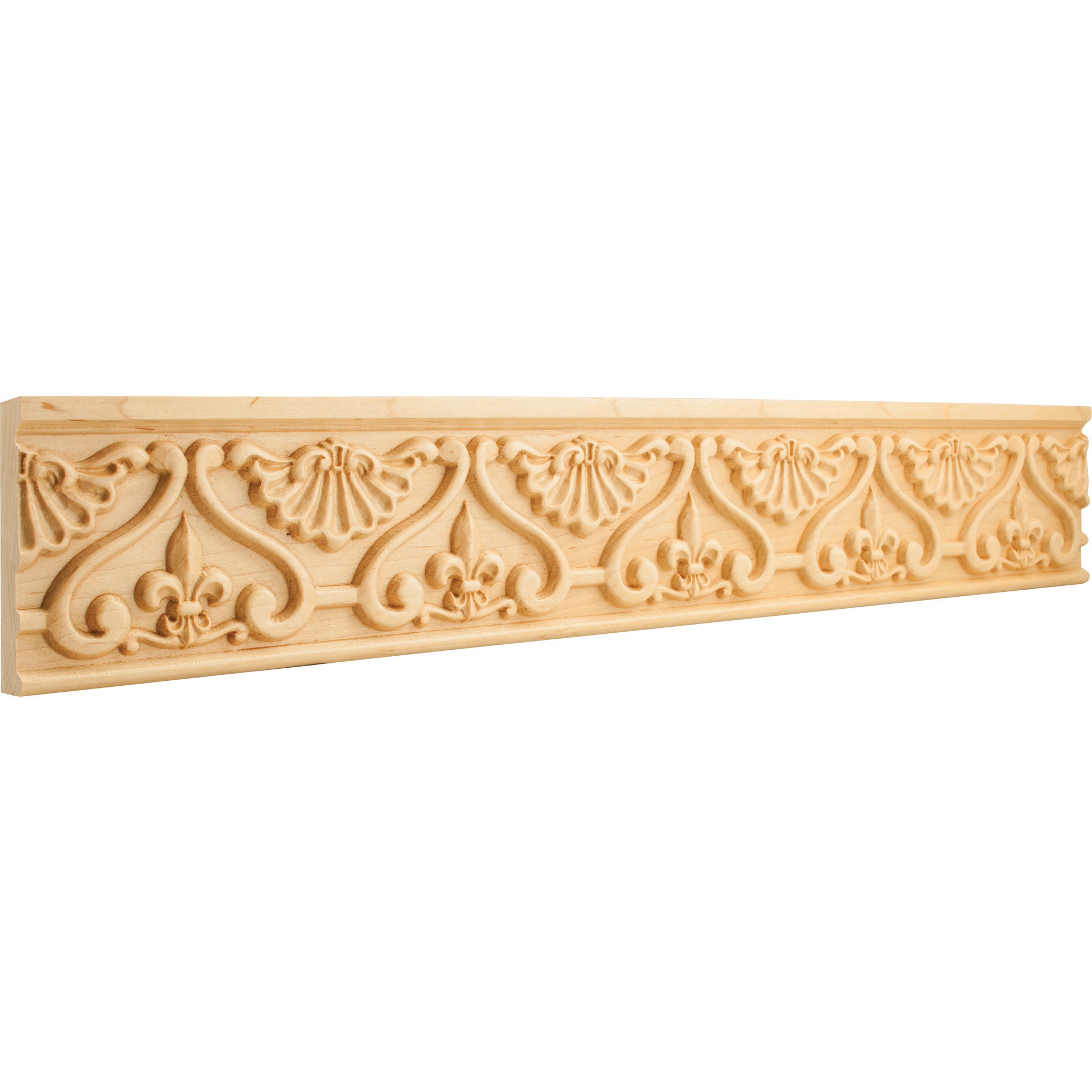 Hardware Resources Fleur-de-lis Hand Carved Moulding