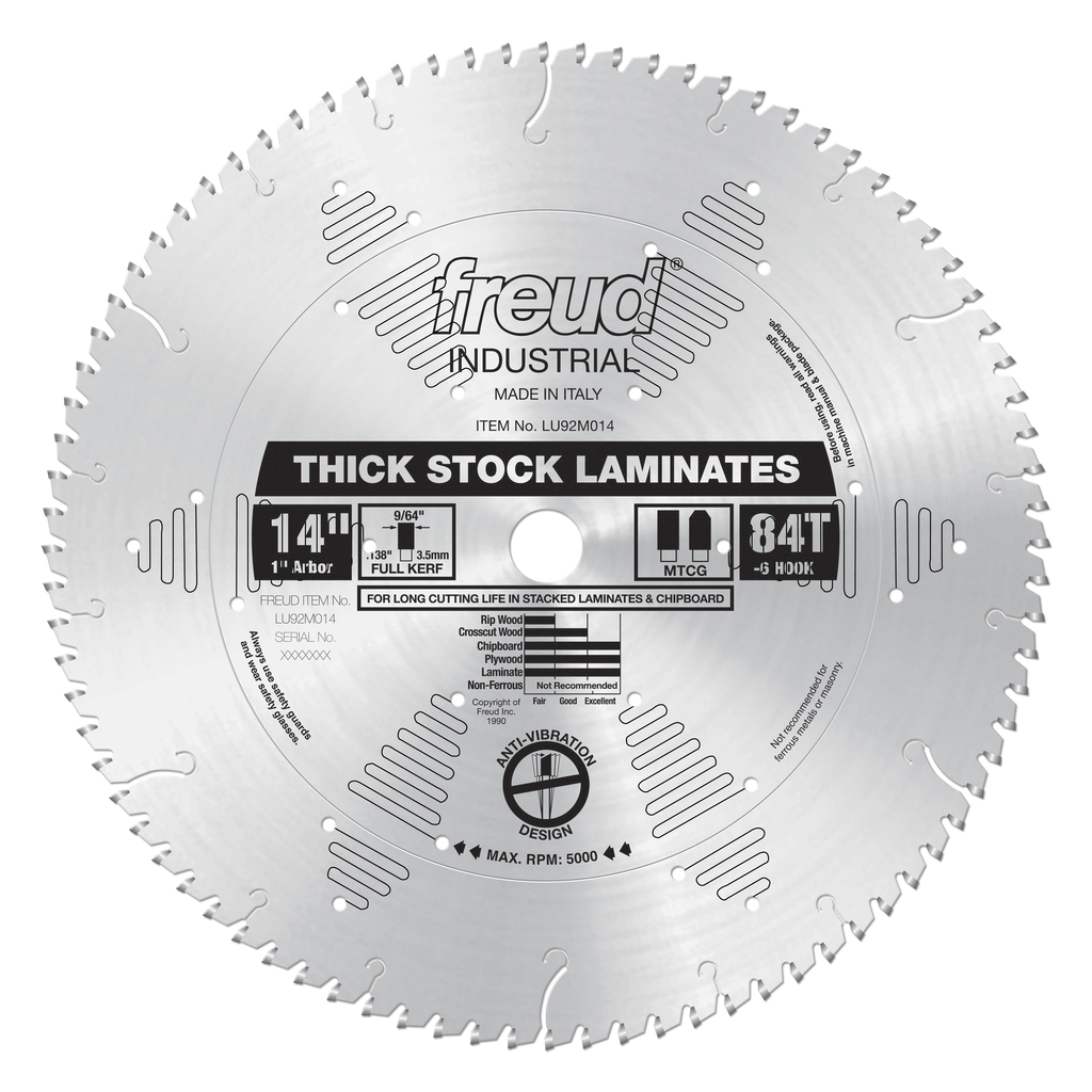 Freud Thick Stock Laminate Blade