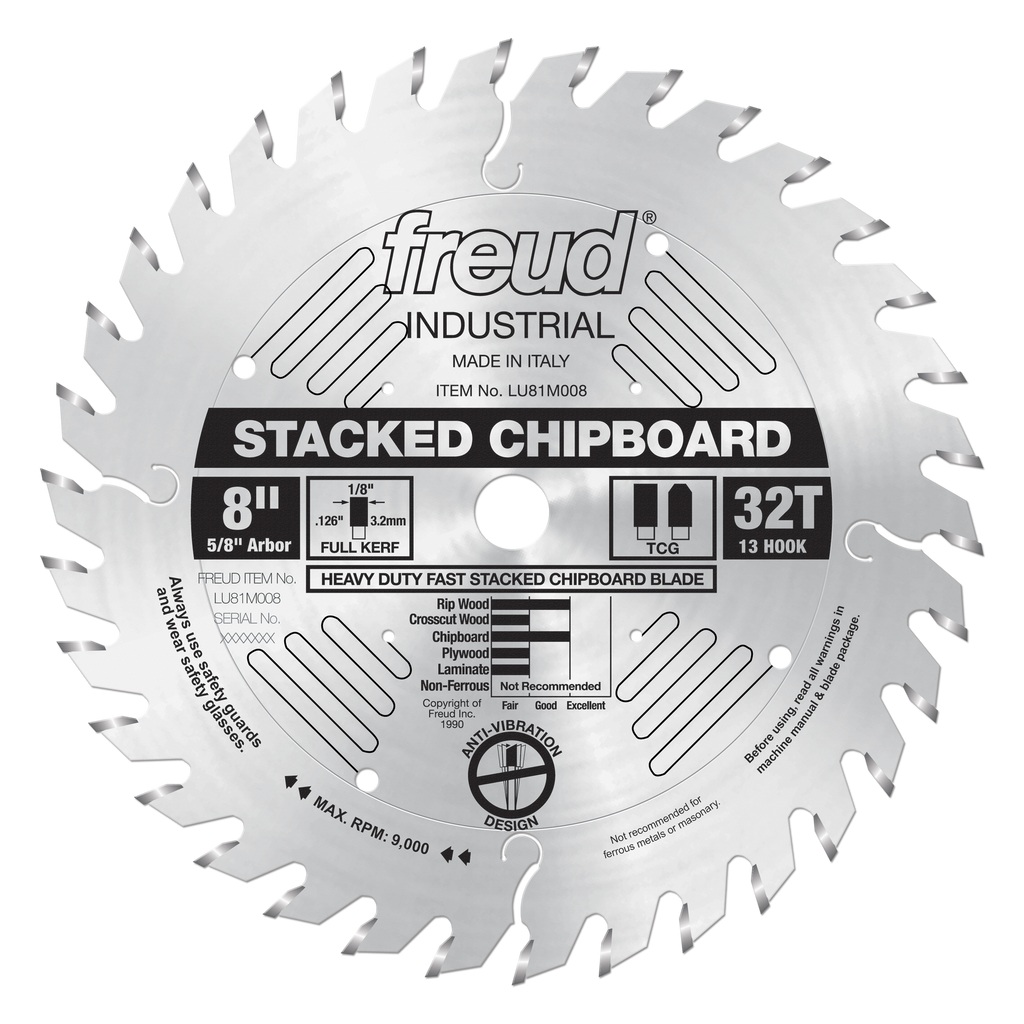 Freud Heavy Duty Stacked Chipboard Blade