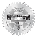 Freud Heavy Duty Stacked Chipboard Blade 8" Diameter