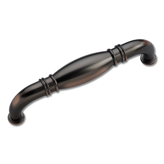 Hickery Hardware WILLIAMSBURG Appliance Pull Oil Rubbed Bronze 8" Center to Center