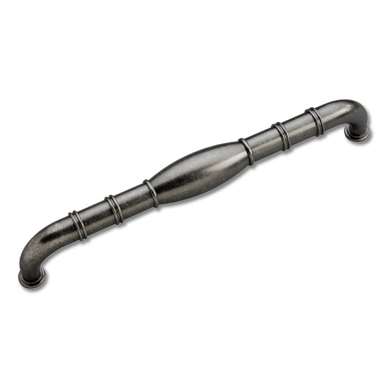 Hickery Hardware WILLIAMSBURG Appliance Pull Black Nickel 12" Center to Center