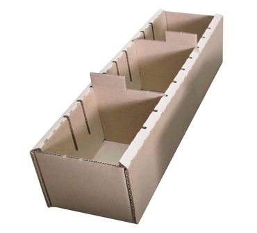 Fast Cap Kaizen Box With Dividers Unassembled