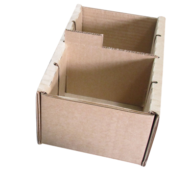 Fast Cap Kaizen Box With Dividers, Unassembled, Short
