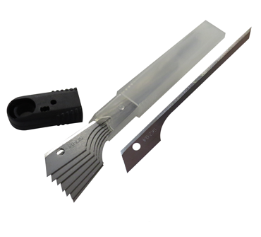 Fast Cap Replacement Blades For Kaizen Knife Thin, 10 Pack