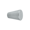 Deltana Cone Cabinet Knob Brushed Chrome 1" Diameter