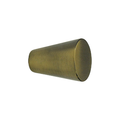Deltana Cone Cabinet Knob Antique Brass 1" Diameter