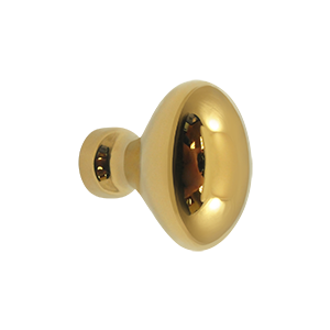 Deltana Knob Oval/Egg Shape 1-1/4"