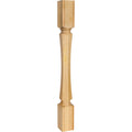 Hardware Resources Hexagonal Post Alder 35-1/2" Length 3-1/2" Width