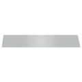Deltana Kick Plate Stainless Steel Plate, Brushed Stainless Steel, 6'' x 34''