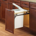 KV Standard Top-Mount Door-Mount Wate Pull-out, 35 Quart, 12"