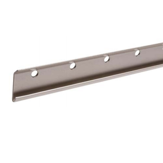 Closet Culture Closet Pole With End Caps Champagne Nickel